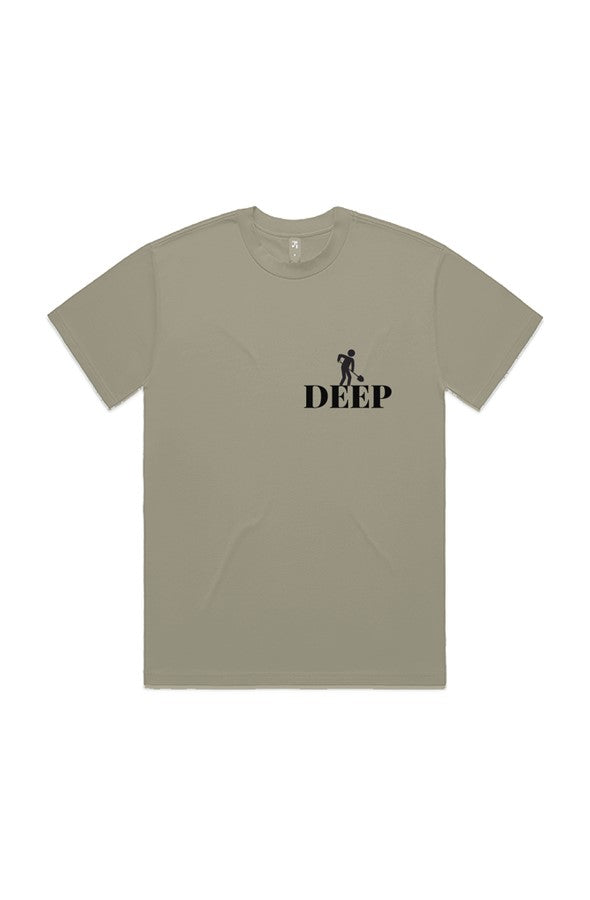 1 Corinthians 2:10 DIG DEEP HEAVY TEE (unisex)