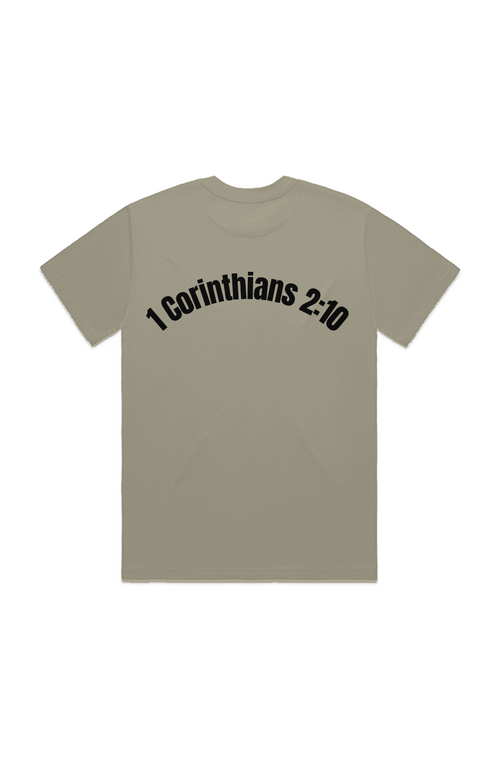 1 Corinthians 2:10 DIG DEEP HEAVY TEE (unisex)