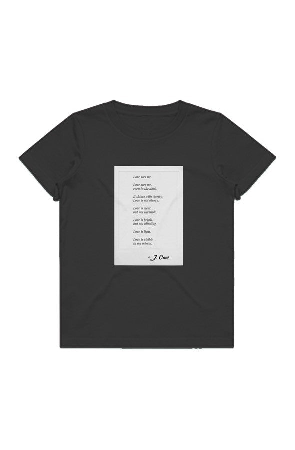 Love Sees Me. DIG DEEP Youth Staple Tee (unisex)