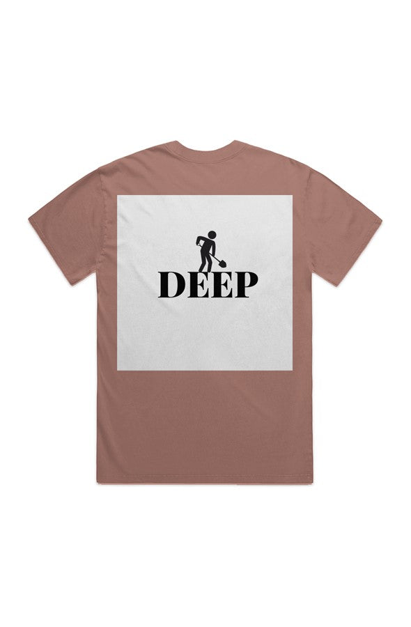 DEEP FOCUS DIG DEEP HEAVY FADED TEE (unisex)
