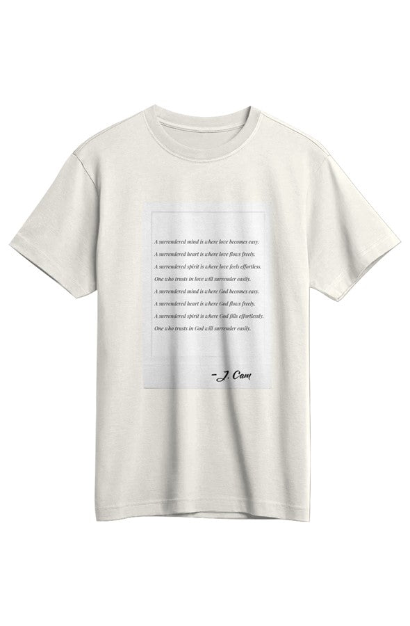 SURRENDERED DIG DEEP-RUBY Supima Tee (unisex)