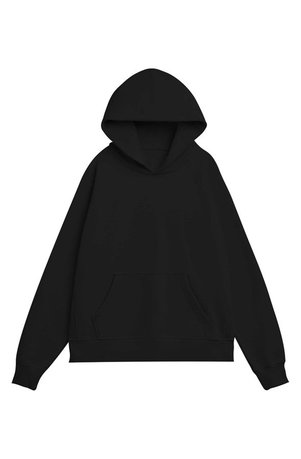 WHO CAN FIND IT? DIG DEEP-RUBY Heavy Organic French Terry Hood EMBROIDERED (Unisex)