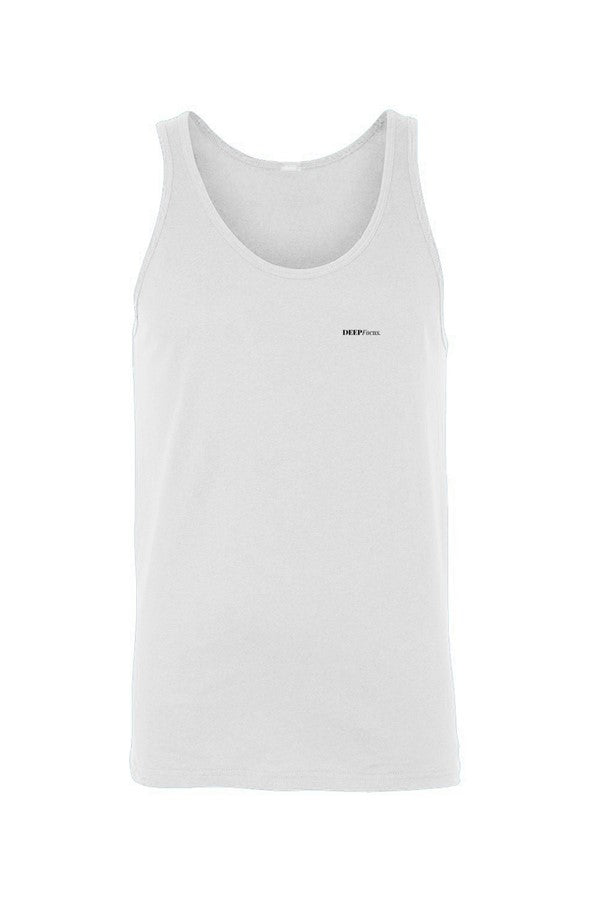 DEEP FOCUS Jersey Tank EMBROIDERED (unisex)