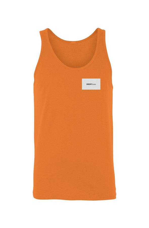 DEEP FOCUS Jersey Tank EMBROIDERED (unisex)