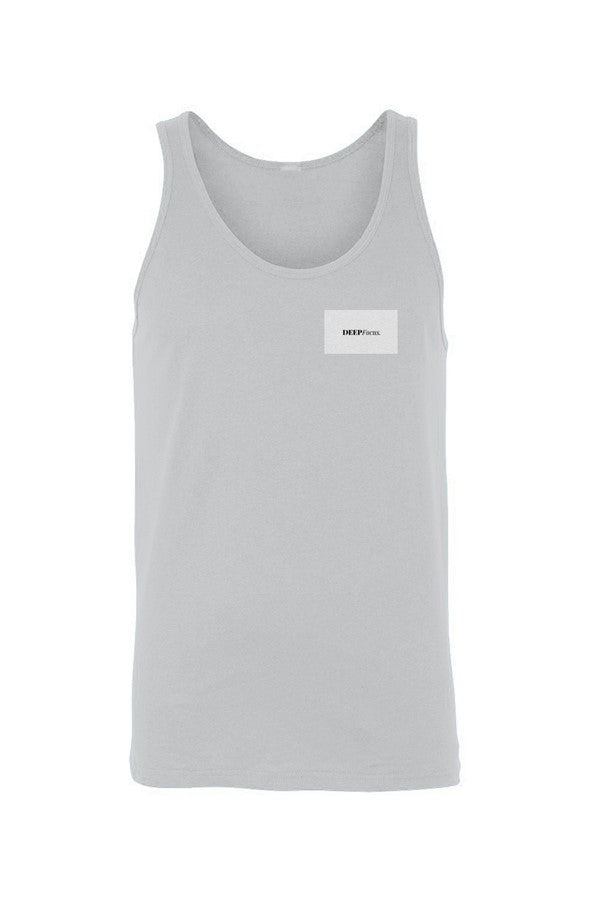 DEEP FOCUS Jersey Tank EMBROIDERED (unisex)