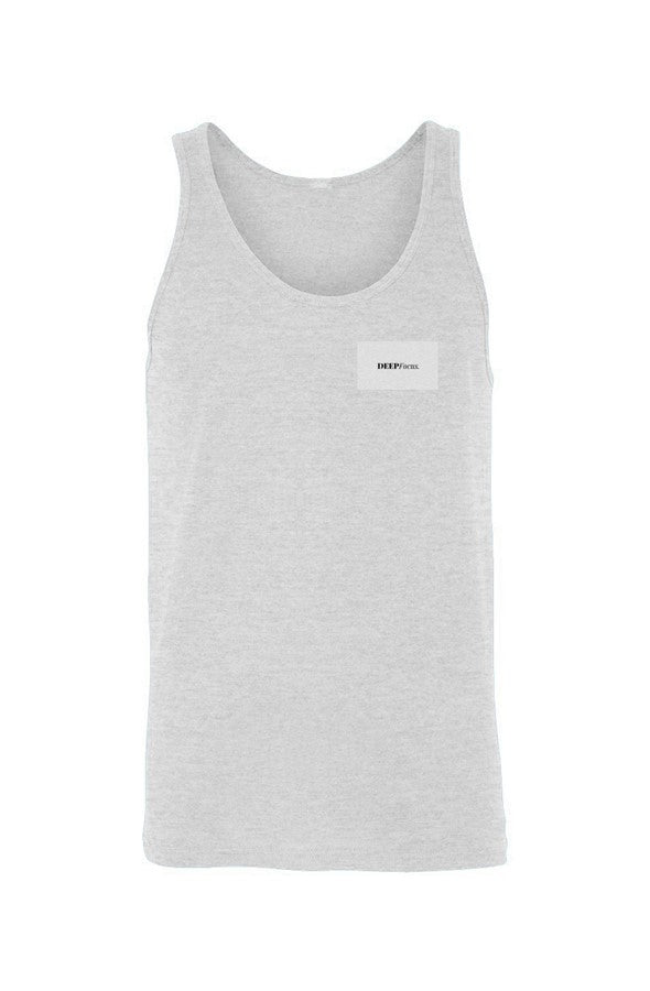 DEEP FOCUS Jersey Tank EMBROIDERED (unisex)