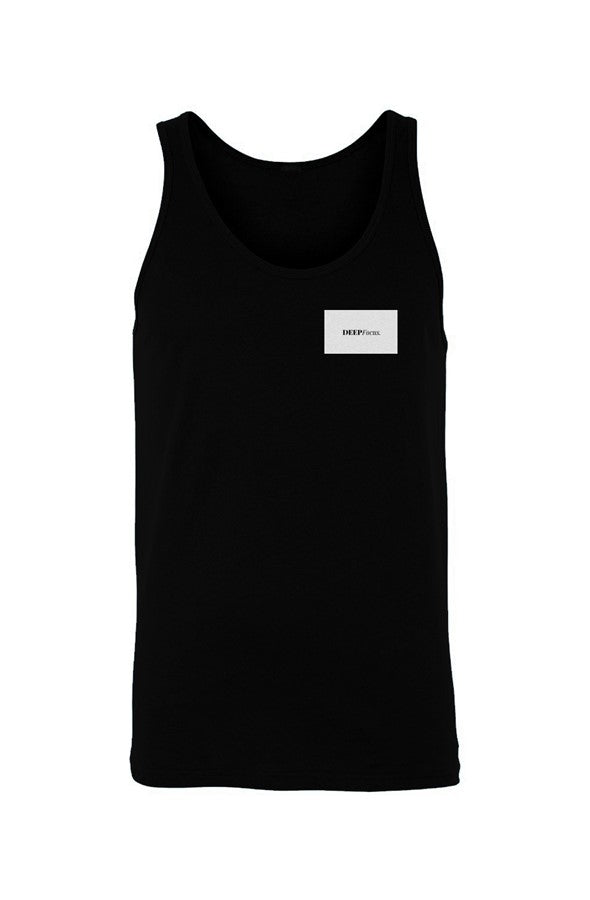 DEEP FOCUS Jersey Tank EMBROIDERED (unisex)