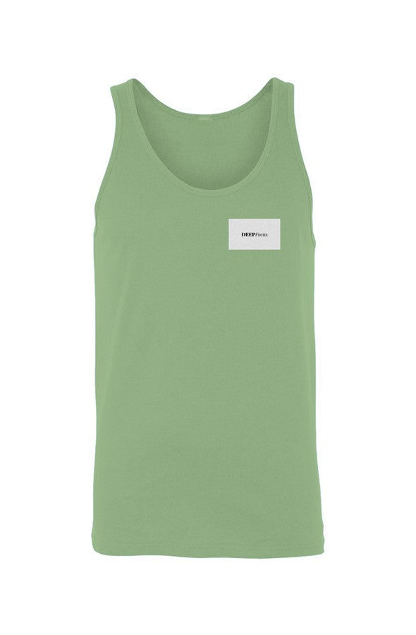 DEEP FOCUS Jersey Tank EMBROIDERED (unisex)
