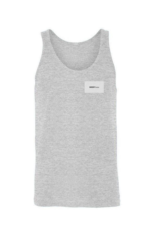 DEEP FOCUS Jersey Tank EMBROIDERED (unisex)