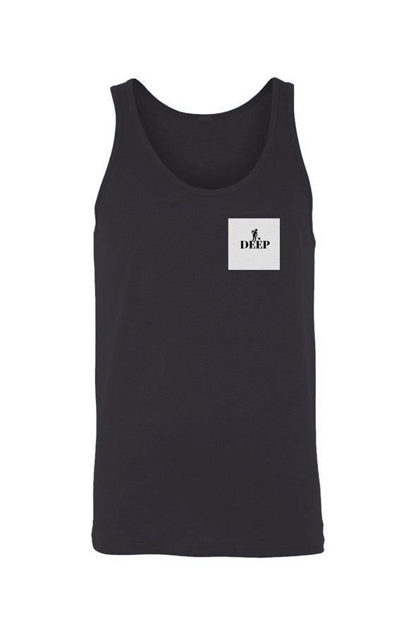 DIG DEEP Jersey Tank EMBROIDERED (unisex)