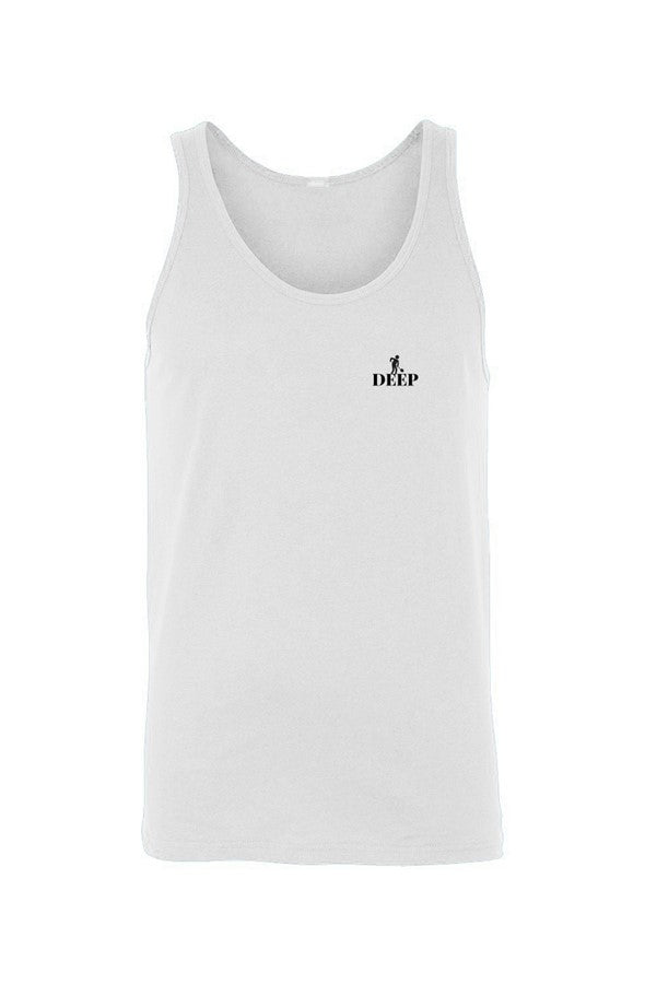 DIG DEEP Jersey Tank EMBROIDERED (unisex)