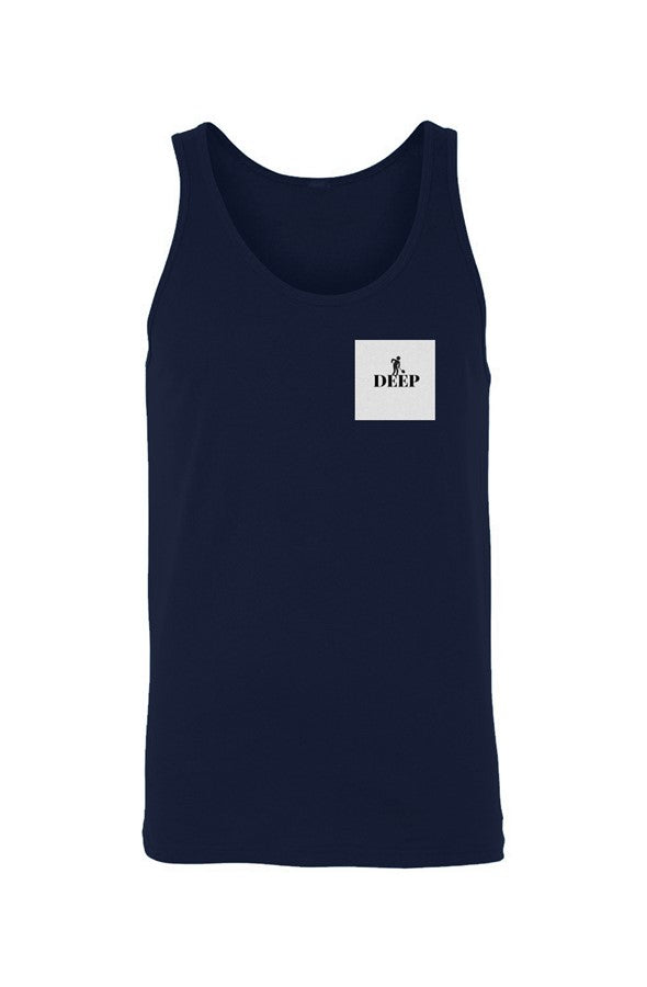 DIG DEEP Jersey Tank EMBROIDERED (unisex)