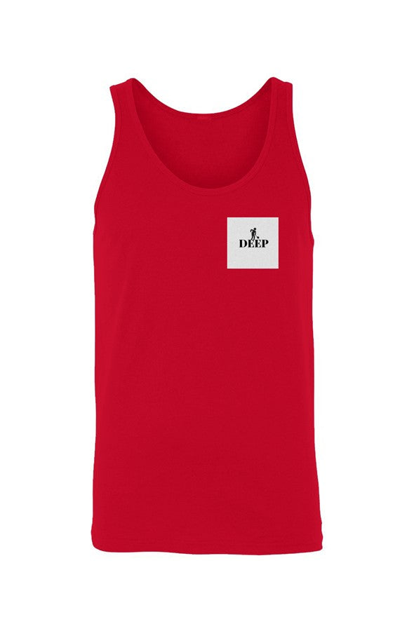 DIG DEEP Jersey Tank EMBROIDERED (unisex)