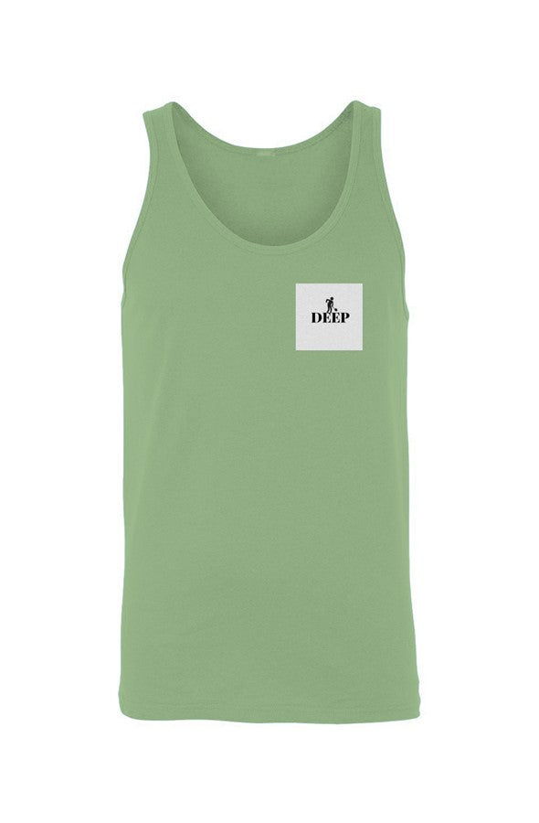 DIG DEEP Jersey Tank EMBROIDERED (unisex)