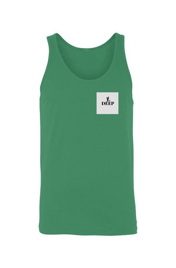 DIG DEEP Jersey Tank EMBROIDERED (unisex)