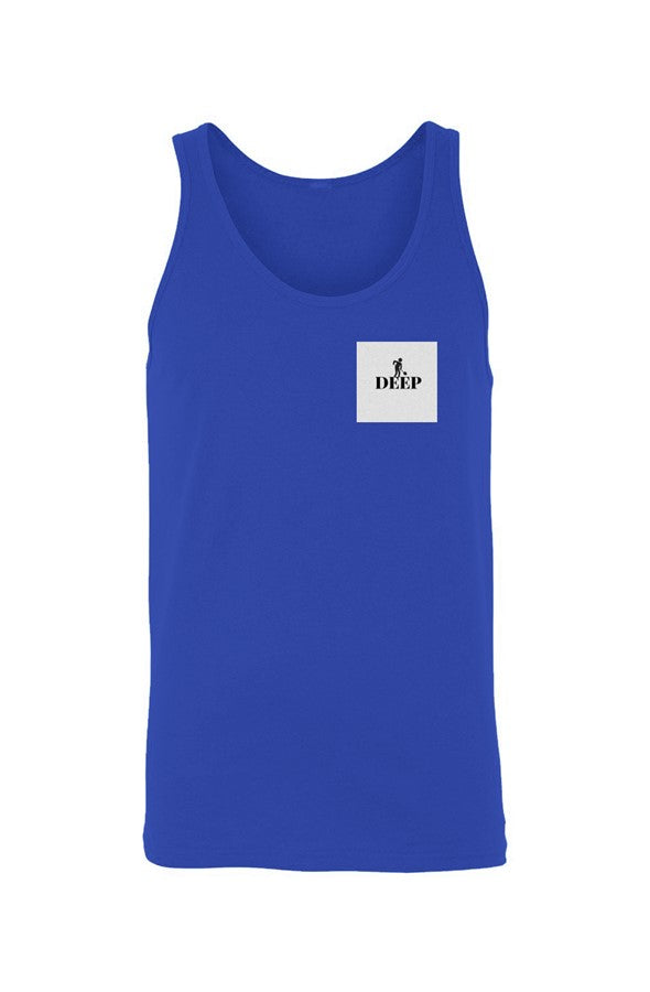 DIG DEEP Jersey Tank EMBROIDERED (unisex)