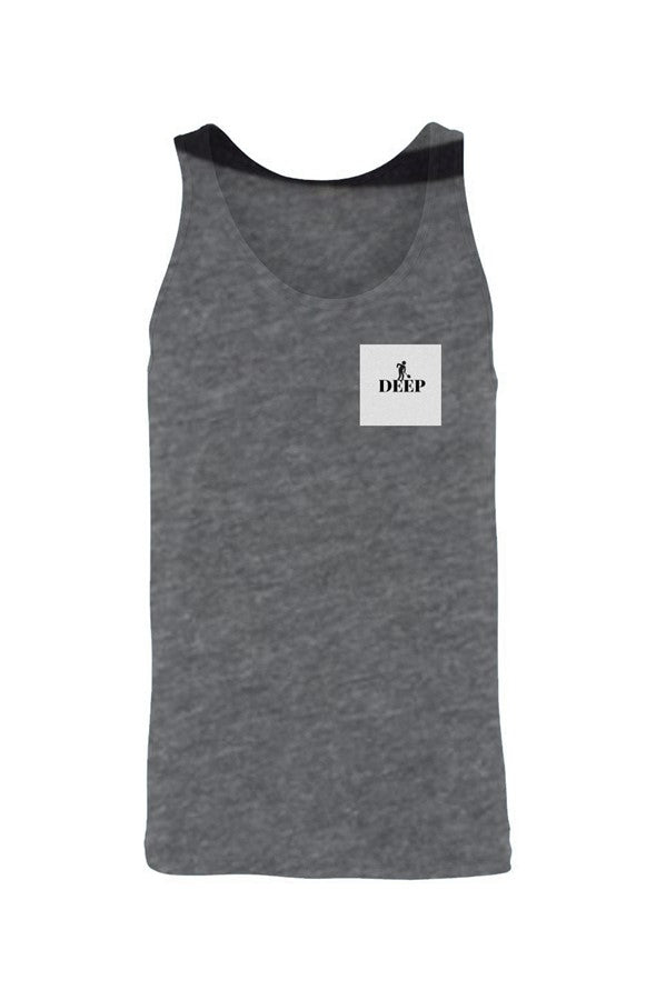 DIG DEEP Jersey Tank EMBROIDERED (unisex)