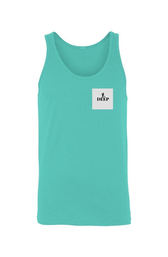 DIG DEEP Jersey Tank EMBROIDERED (unisex)