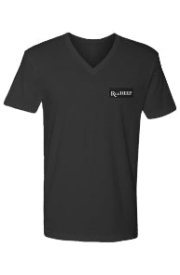 REST DEEP Cotton Short Sleeve V Neck EMBROIDERED (